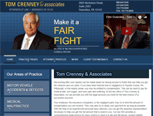 Tablet Screenshot of crenney.com